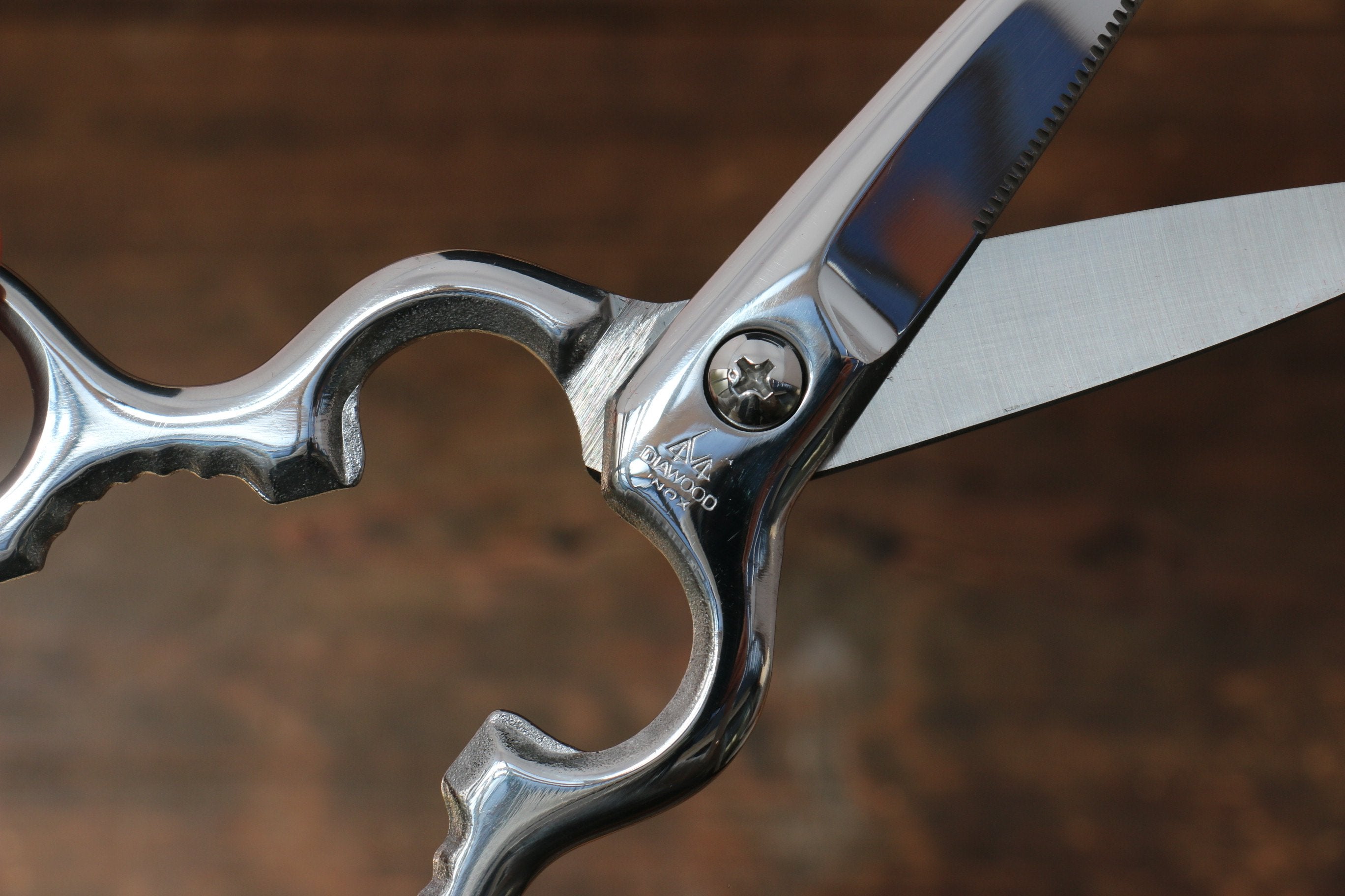 Premium MT INOX Stainless Steel Scissors - Ultra Sharp Kitchen & Office Shears for Cutting Fabric, Paper, Herbs & More - Heavy Duty Multipurpose Scissors for Cooking, Crafting, Sewing & Household Use