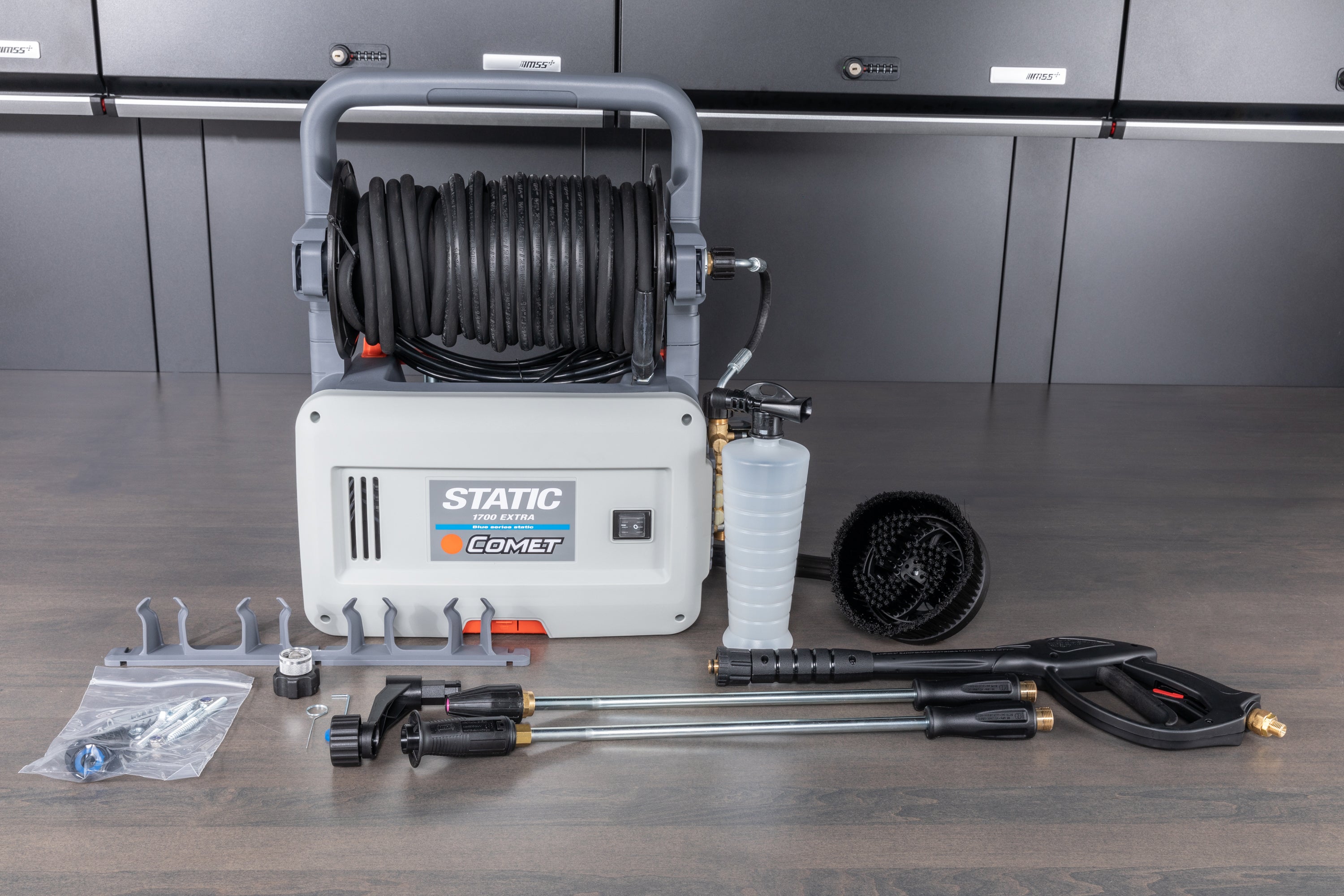 Comet Static 1700 Extra Pressure Washer 3000 PSI - High Power Electric Pressure Cleaner for Driveway, Deck, Fence & Outdoor Cleaning