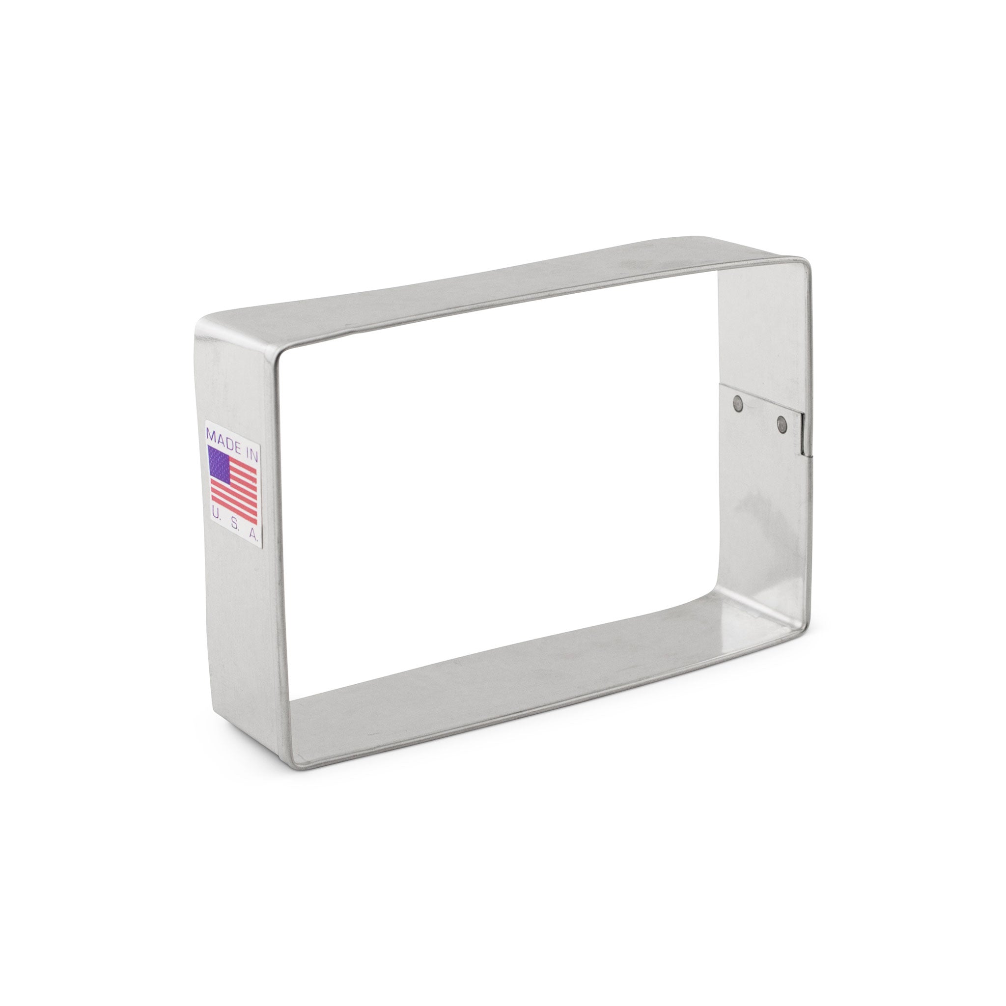 Stainless Steel Rectangle Cookie Cutter Set - 3 Sizes for Baking, Decorating & Crafting - Perfect for Christmas, Halloween, and Holiday Cookies (Home Kitchen & DIY Gift Idea)