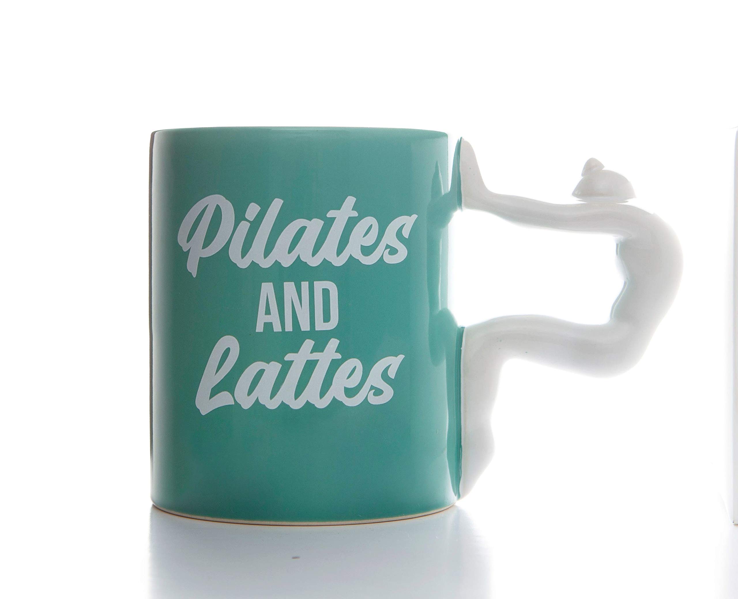 Funny Boxer Gifts Mug - Christmas Birthday Mother's Day Present for Her | Perfect for Pilates & Coffee Lovers