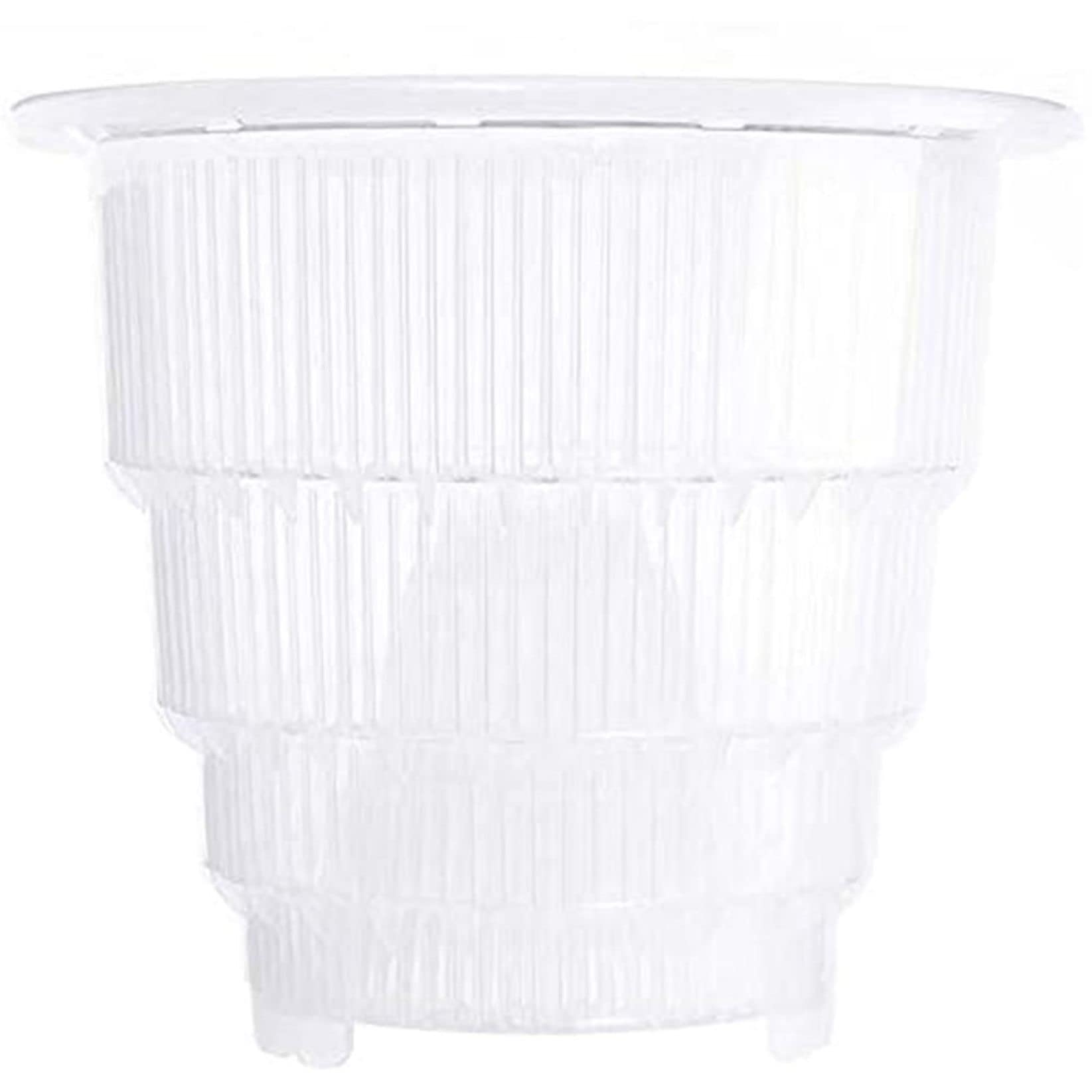 Breathable Plastic Orchid Pot with Drainage Holes - Ideal for Indoor Plants, Home Garden, Balcony & Desktop Decor | Perfect for Orchids, Succulents & Houseplants