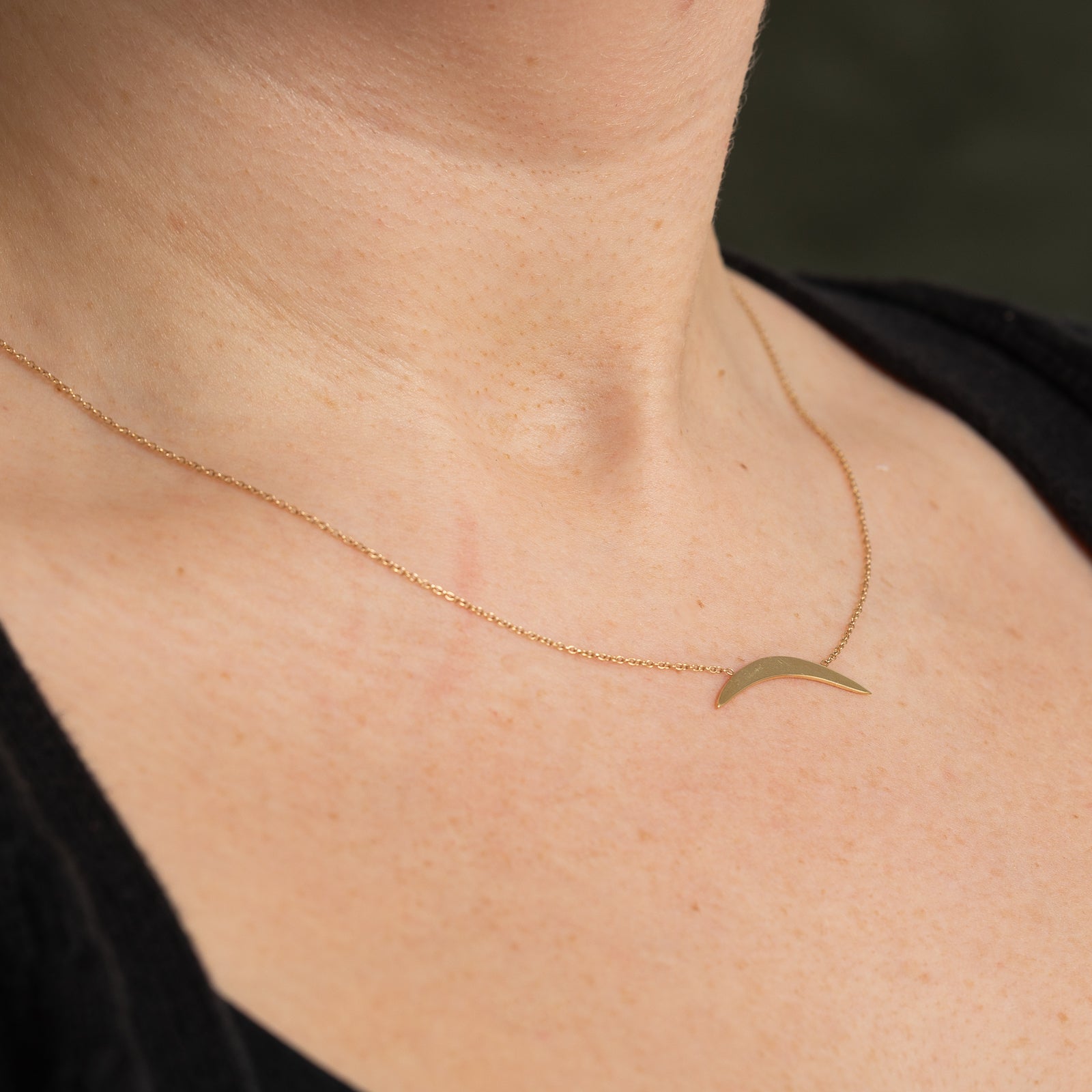 Ariel Gordon Arc Geo Pendant Necklace - 16