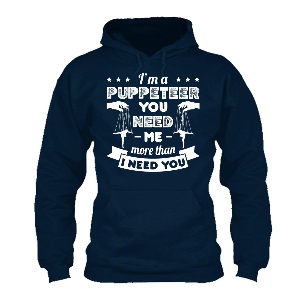 I Am A Puppeteer T-Shirt - Funny Puppet Master Graphic Tee for Men - Perfect for Theater Lovers, Puppetry Enthusiasts & Unique Gift Ideas