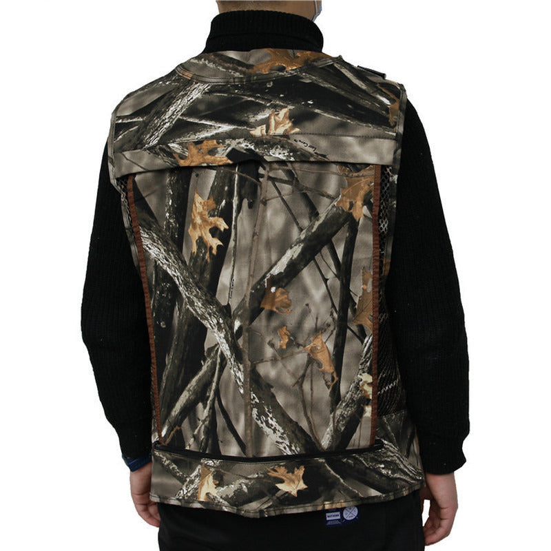 Men's CS Cotton Camouflage Tactical Vest - Outdoor Hunting Gear, Military Training Equipment & Field Apparel | Perfect for Hunting, Airsoft, Paintball & Tactical Missions