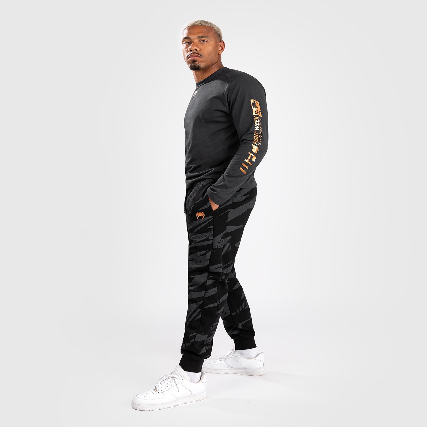 Venum UFC Adrenaline Fight Week Men's Training Pants - Urban Camo for MMA, Boxing & Gym Workouts