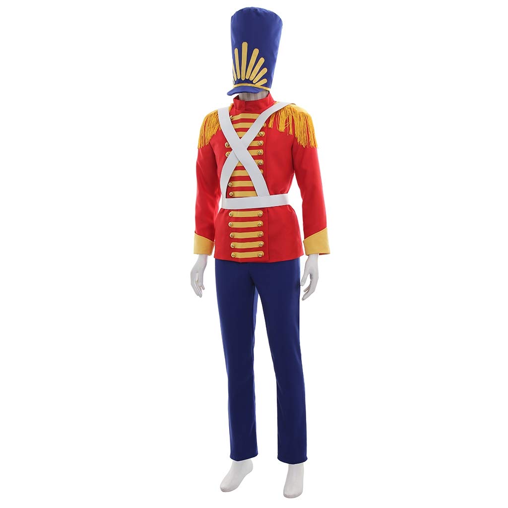 Nutcracker Cosplay Costume for Men - DIY Soldier Outfit for Halloween, Christmas Parties & Theatrical Performances