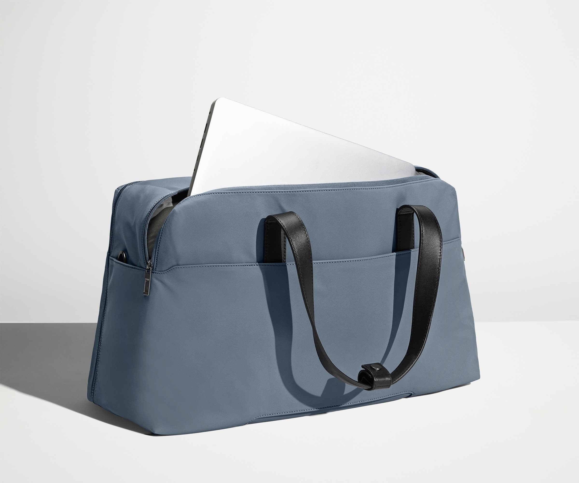 The Weekender Duffle Bag in Coast Blue - Perfect for Travel, Gym & Weekend Getaways | Durable & Stylish Carry-On Luggage