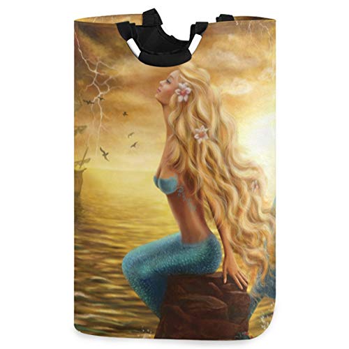 Mermaid With Gold Hair