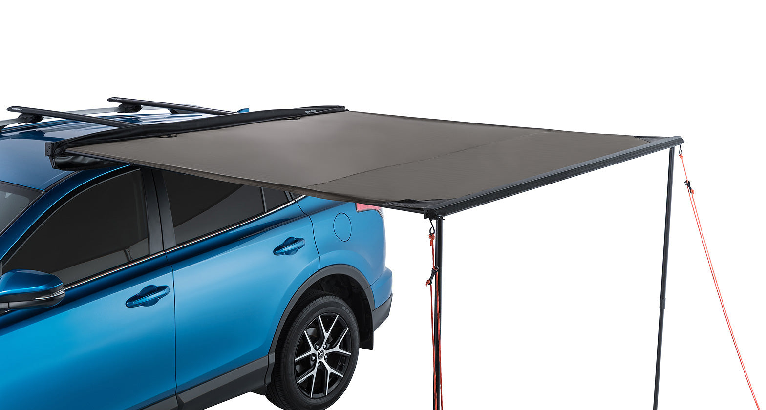 Rhino Rack Sunseeker 2.0m Car Awning - Universal Roof Rack Shade for SUV, Truck & Off-Road Vehicles - Perfect for Camping, Beach & Outdoor Adventures