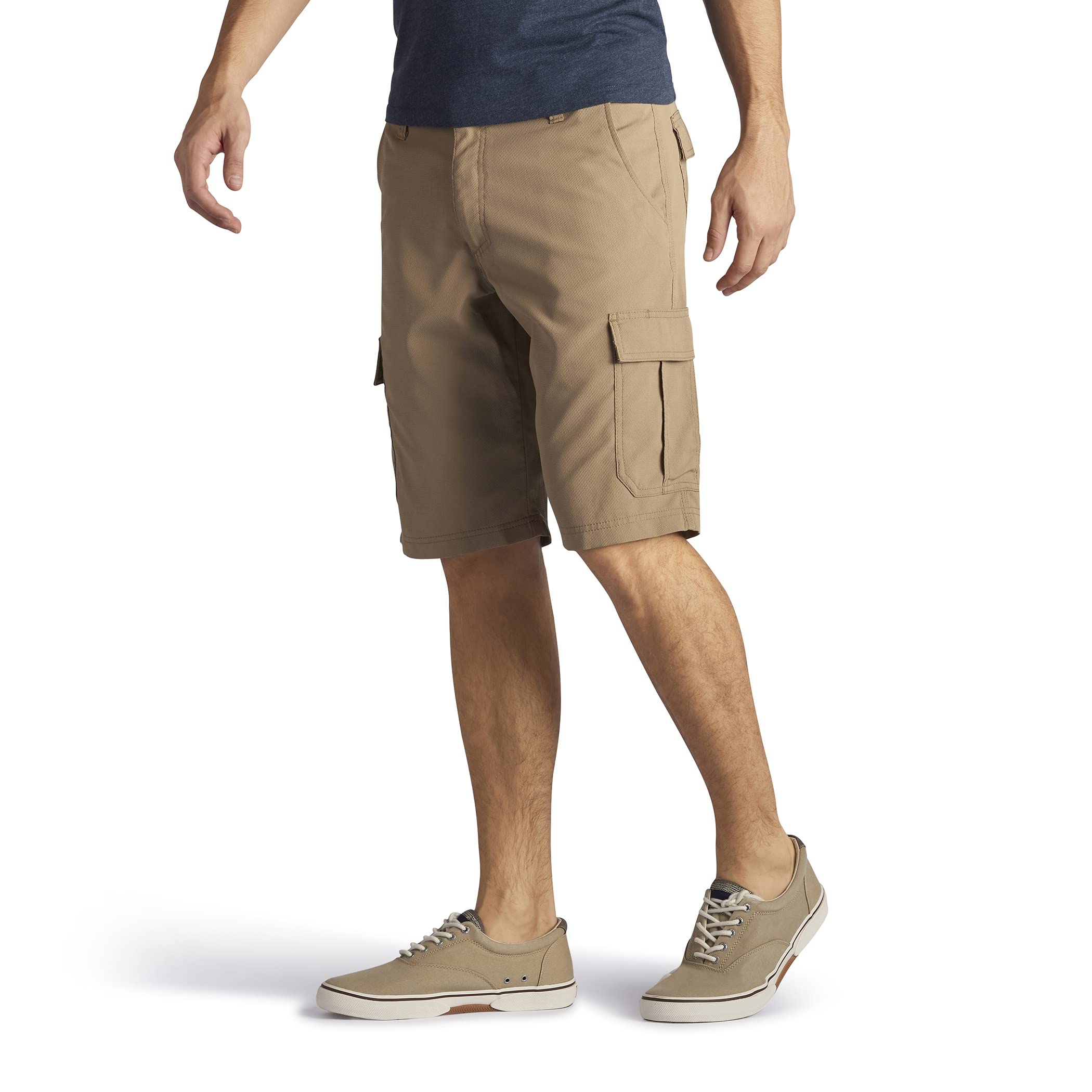 Lee Men's Big & Tall Performance Cargo Shorts - Durable Work & Outdoor Shorts for Hiking, Camping & Casual Wear