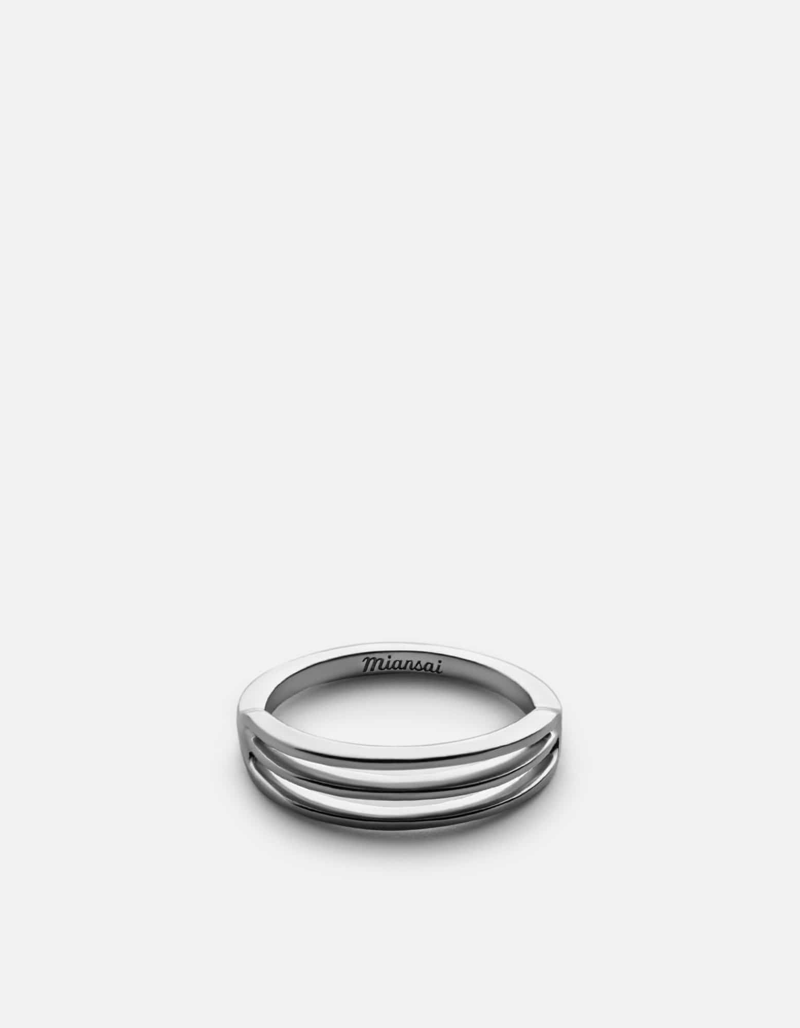 Sterling Silver Trade Ring for Women - Elegant Stackable Band Jewelry for Everyday Wear, Gifts & Special Occasions