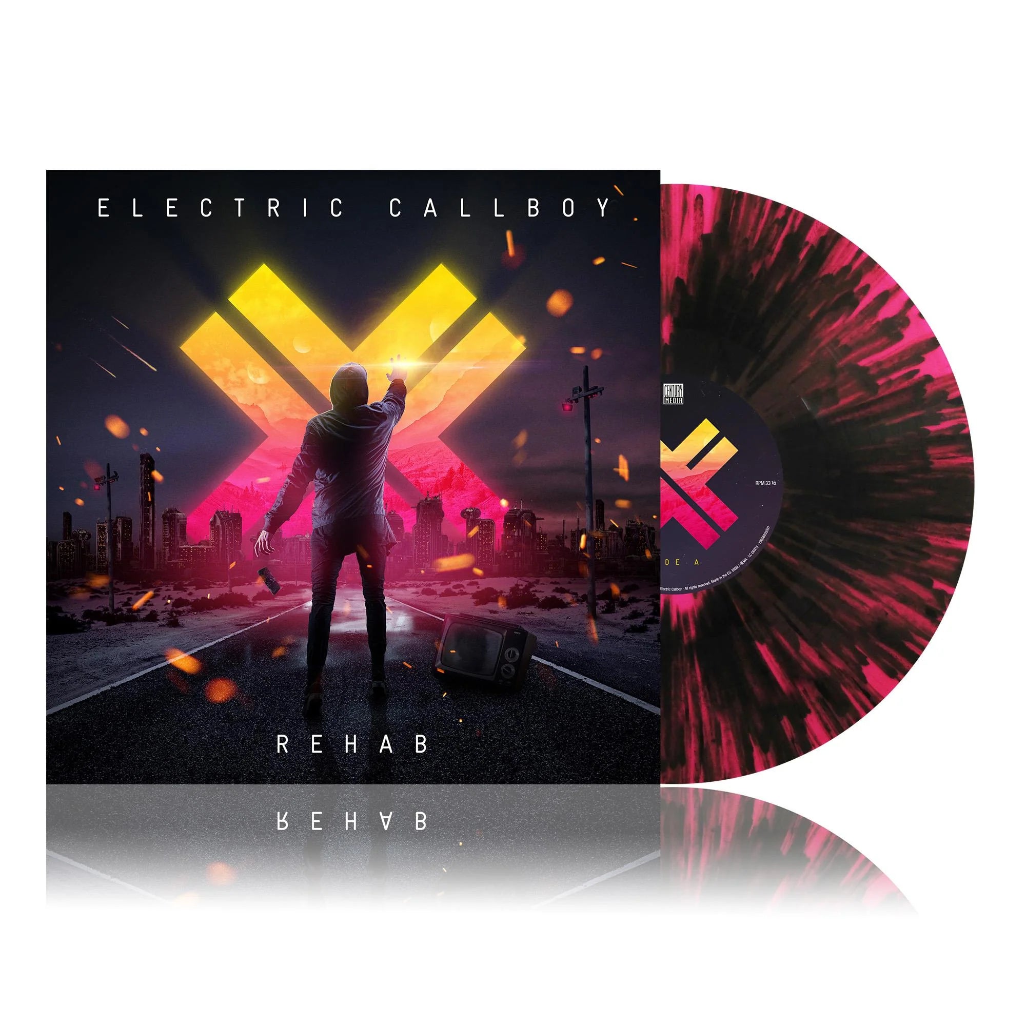 Electric Callboy - Rehab (Vinyl LP) | Punk Rock Music Album for Collectors & Fans | Perfect for Home Listening & Gifting