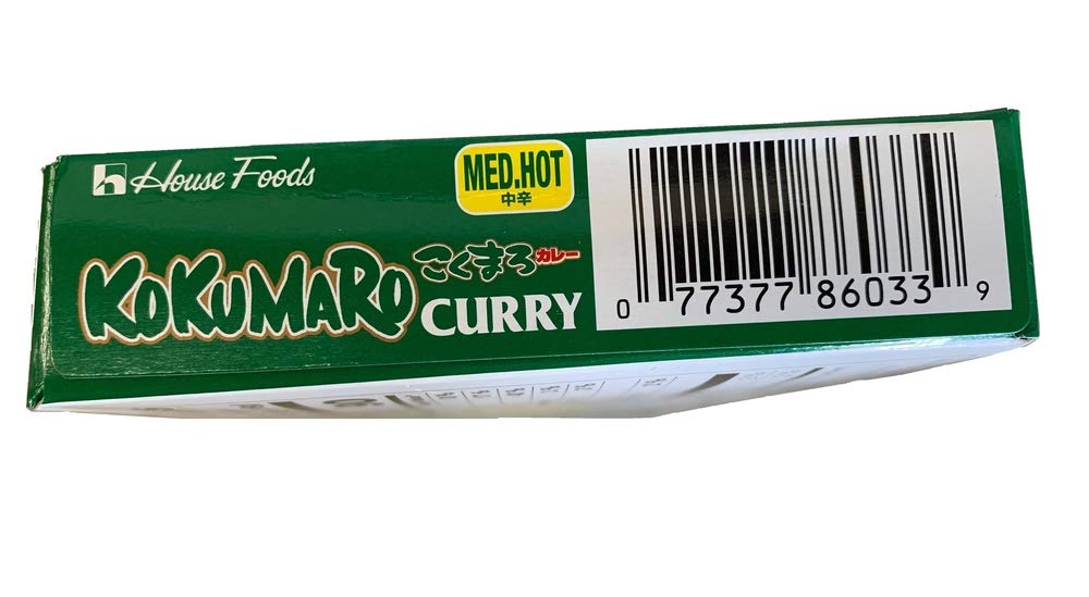 Authentic Japanese KOKUMARO HOUSE Curry Sauce - Medium Hot Spicy Flavor (4.94oz) | Imported from Japan | Perfect for Home Cooking, Meal Prep & Asian Cuisine Lovers