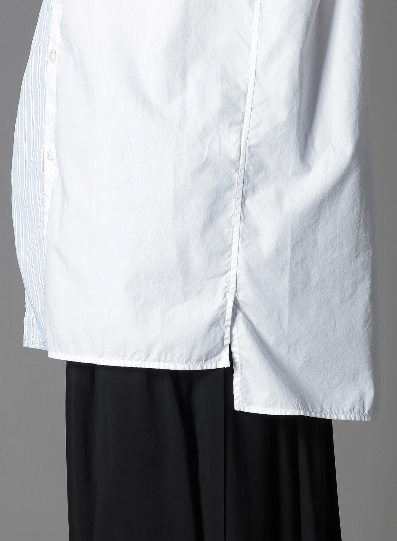 Cotton Broad Stripe Ruffle Shirts for Women - Stylish & Comfortable Blouse for Casual Wear, Office, and Date Nights