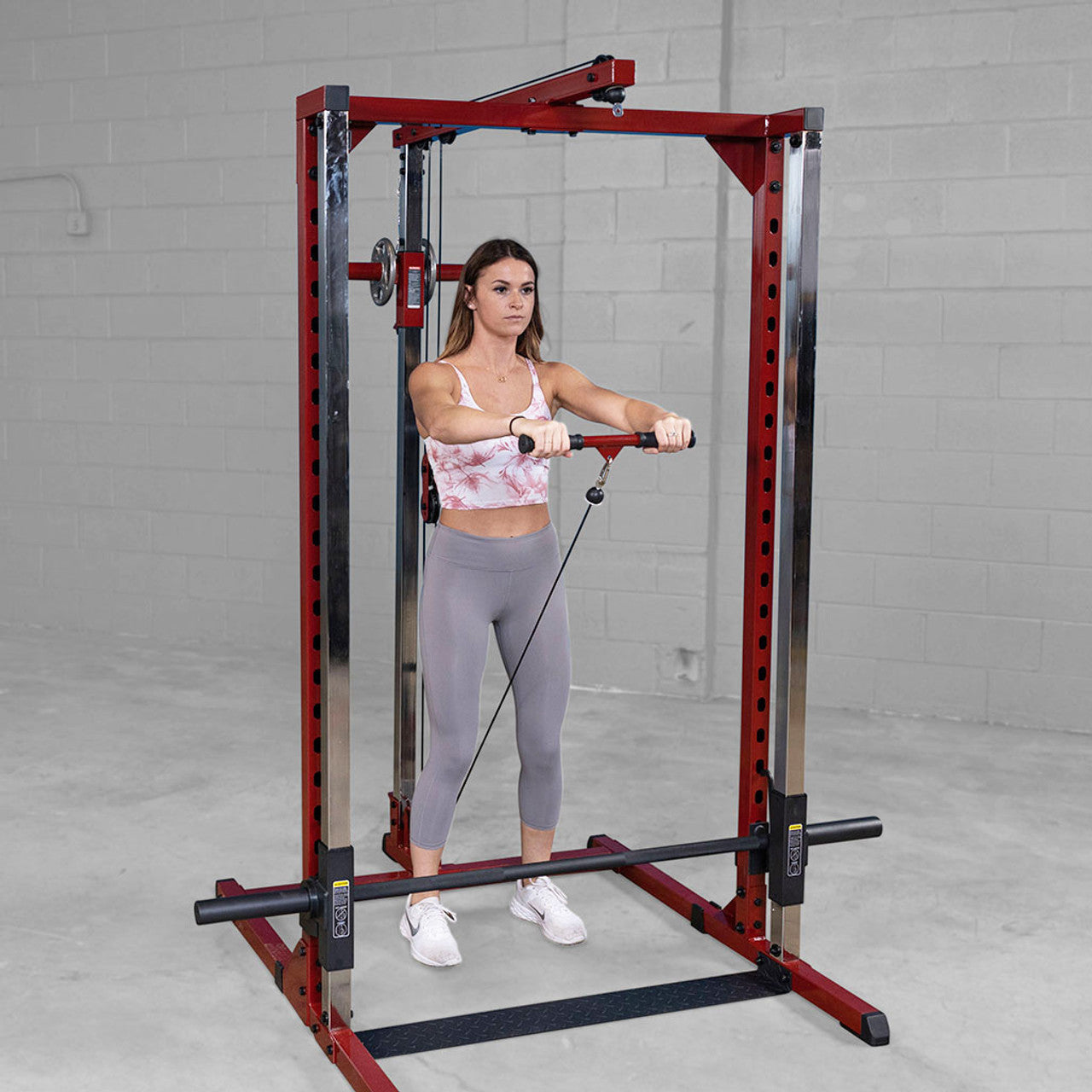 Premium Smith Machine Lat Pulldown Attachment for Home Gym - Strength Training & Back Workout Equipment for Pull-Ups & Rowing Exercises
