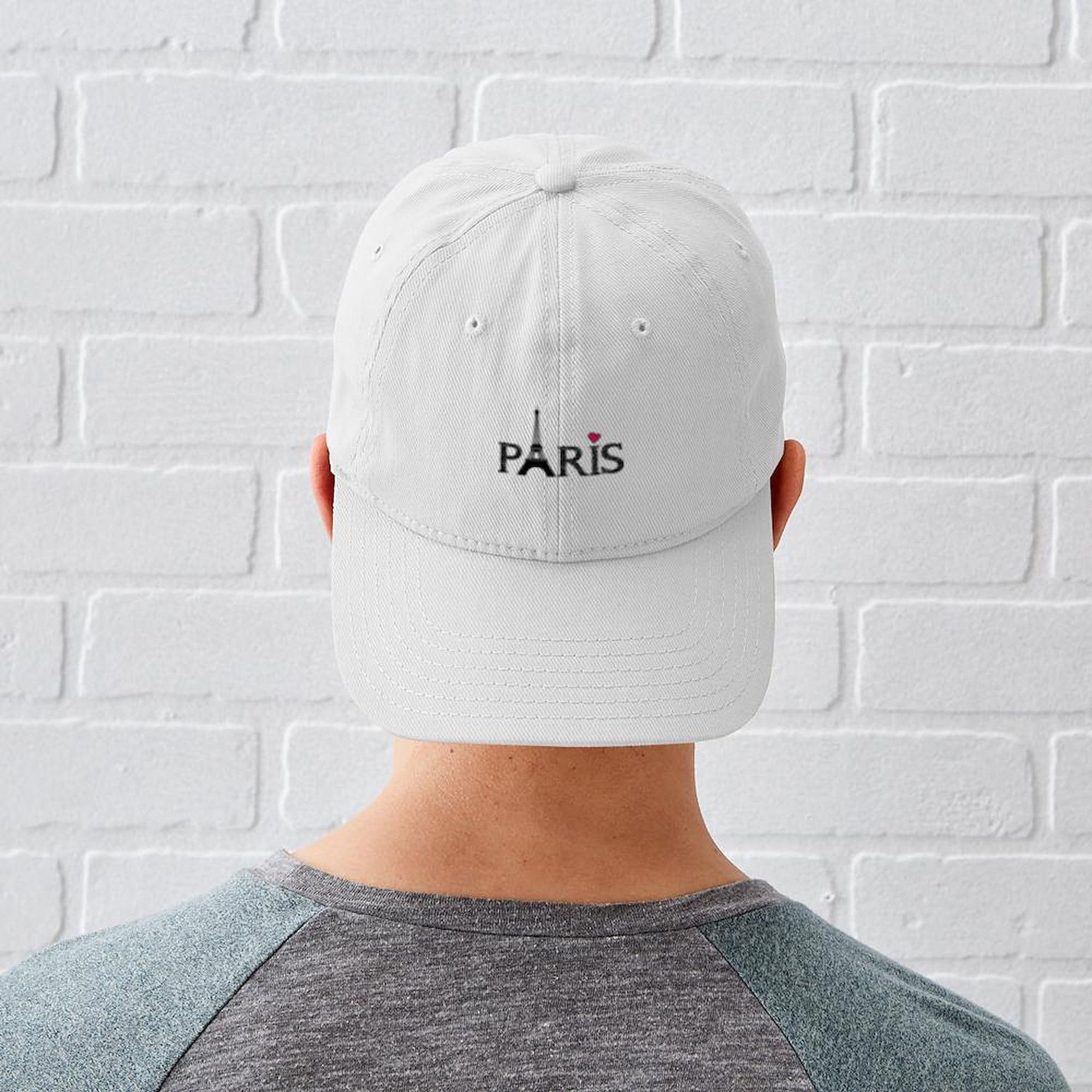 Paris France Baseball Cap - Adjustable & Stylish for Travel & Outdoors
