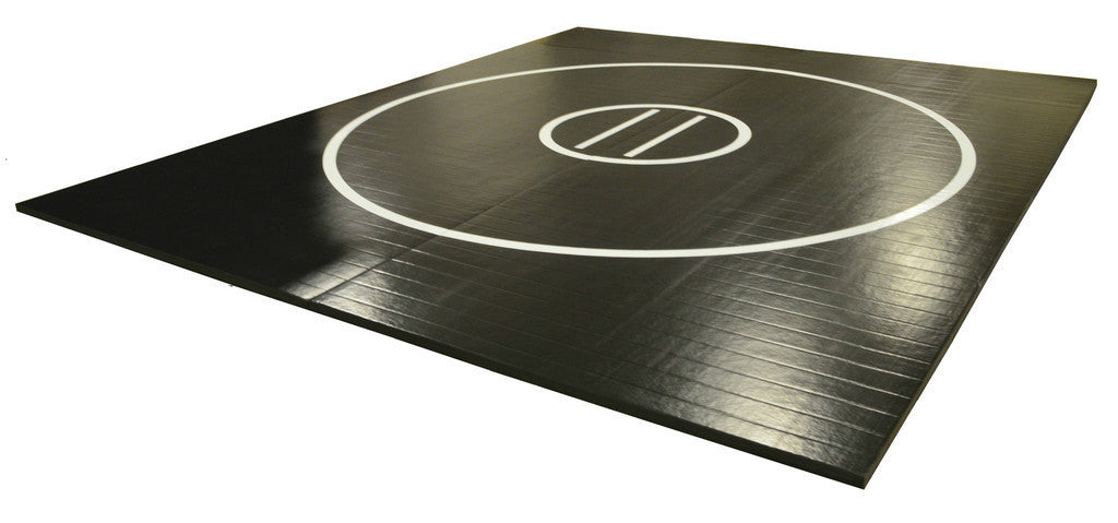 Black with White circles and Starting Lines
