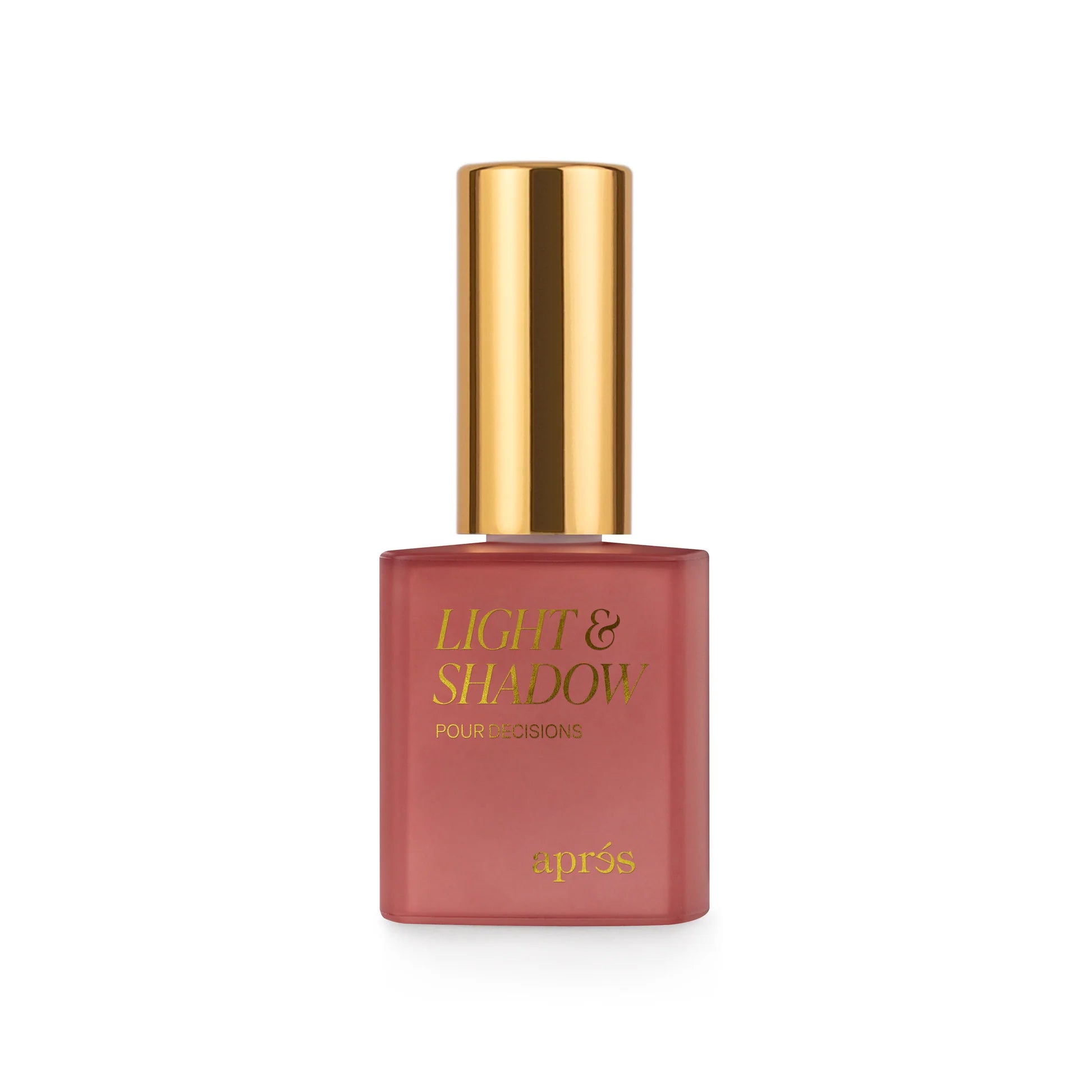 Apres Light & Shadow Sheer Gel Couleur 602 Pour Decisions - Semi-Transparent Nail Polish for Natural Look - Perfect for French Manicure & Everyday Wear