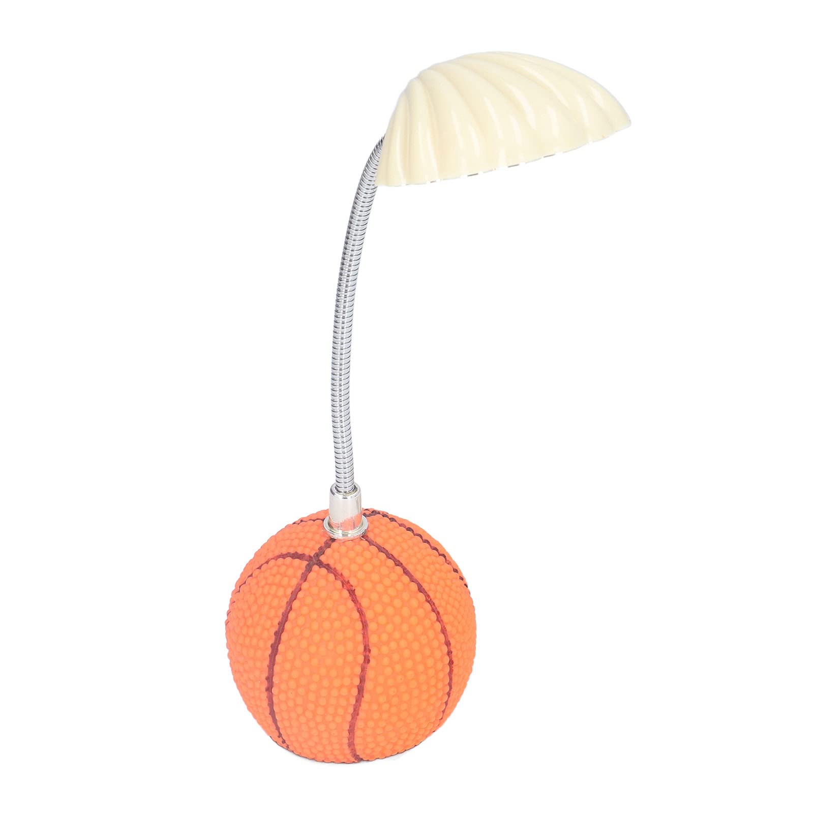 Basketball LED Desk Lamp - 6 Bright LEDs for Studying, Reading & Office Work - Adjustable Light for Home, Dorm & Workspace