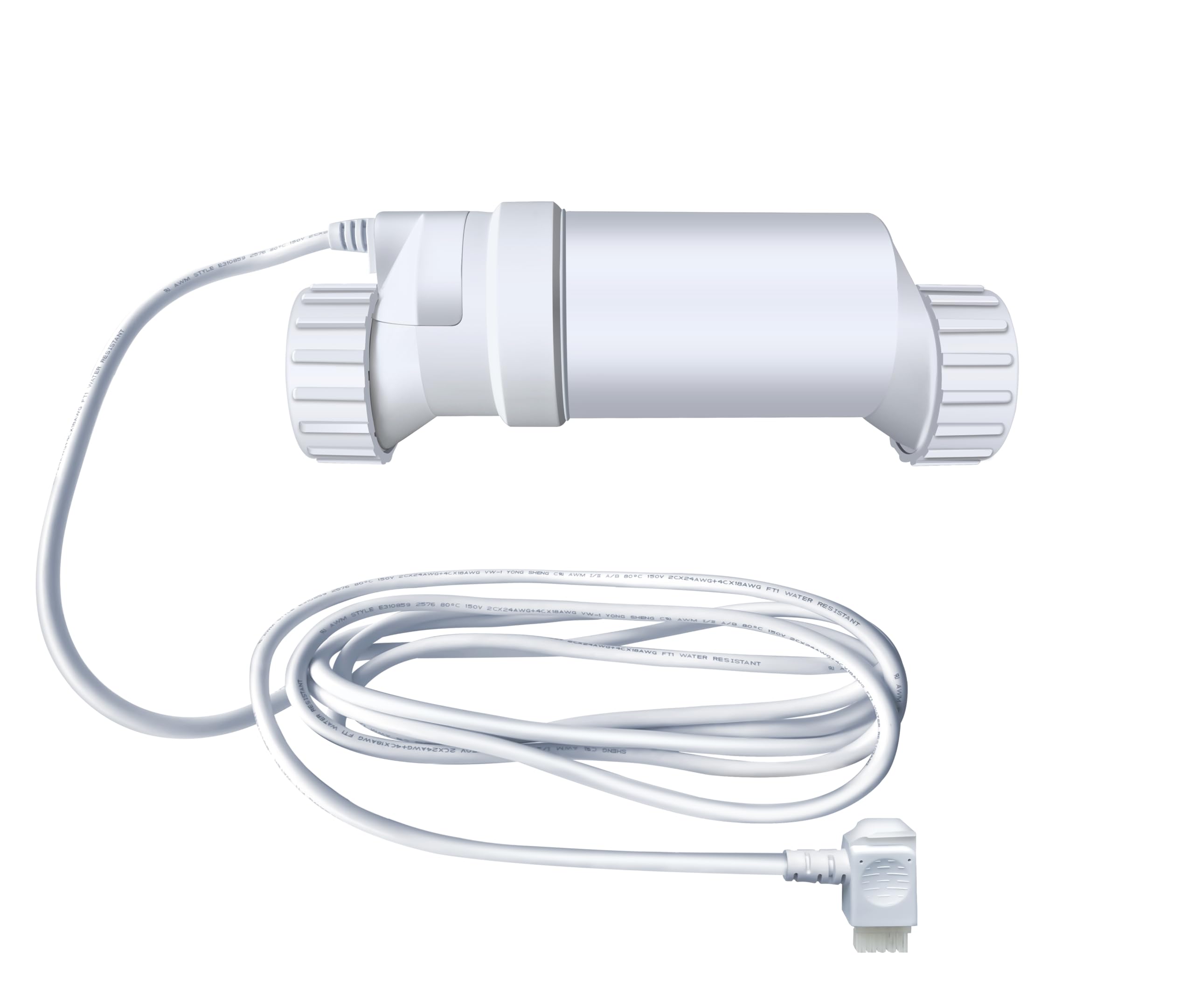 Hayward T-CELL-15 Salt Cell Replacement for In-Ground Pools - Compatible with W3T-CELL-15 Salt Chlorination System, 15-FT Cable, Up to 40,000 Gallons - Perfect for Crystal Clear Pool Water Maintenance & Saltwater Pool Sanitization