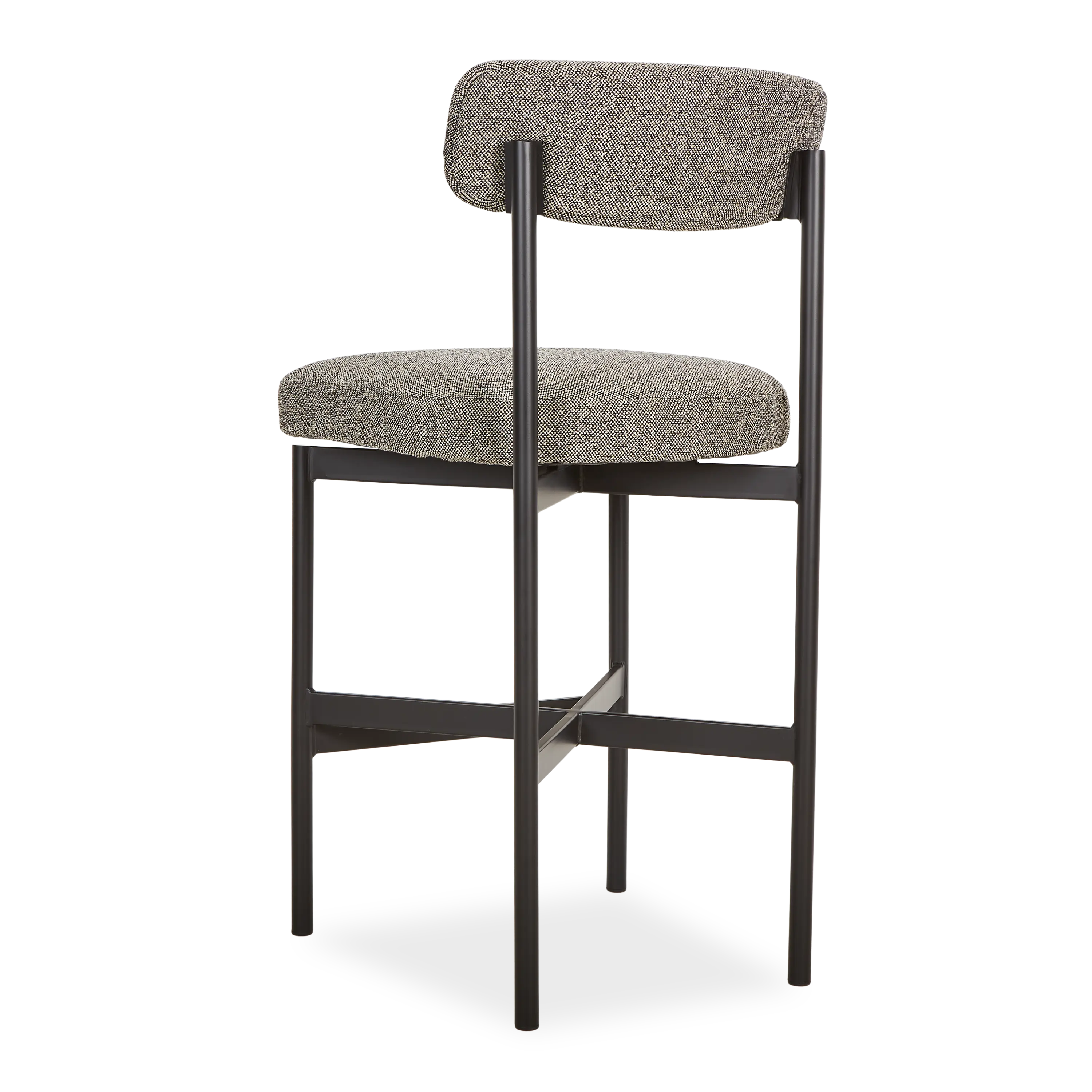 Houston Counter Stool - Adjustable Height Bar Stool with Backrest, Modern Kitchen Island Stool for Dining & Home Decor | Perfect for Breakfast Bars, Kitchen Islands & Small Spaces