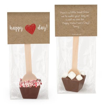 A Valentine's Day to Remember with Personalized Hot Chocolate Spoons