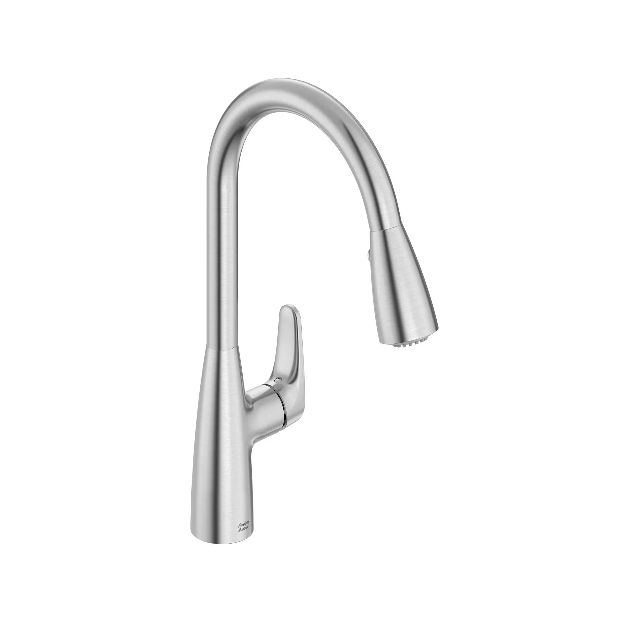 Colony PRO Single Handle Pull Down Dual Spray Kitchen Faucet - 1.5 GPM/5.7 LPM Low Flow, Lead-Free Brushed Nickel - Perfect for Modern Kitchens & Easy Dishwashing