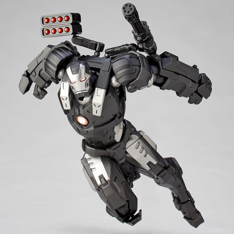 Amazing Yamaguchi Revoltech War Machine No. 016 Action Figure - Highly Articulated Collectible Toy for Marvel Fans | Perfect for Display, Photography & Action Scenes