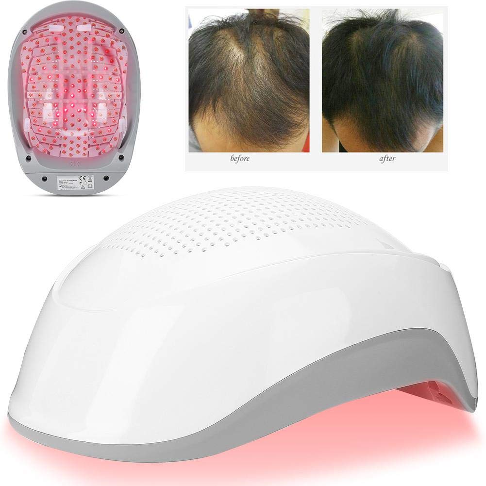 Aimanfun Laser Hair Growth Cap - 180 LED Light Chips Hair Regrowth Helmet for Thinning Hair & Hair Loss Treatment - At-Home Hair Growth Device for Men & Women - Perfect for Daily Use & Salon Treatments