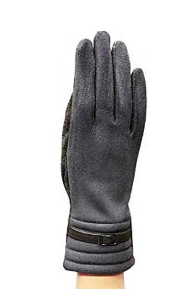 WO Cell Smart Phone Tablet Touchscreen Compatible Winter Gloves - Warm Finger Tip Gloves for Cold Weather, Outdoor Activities & Daily Use
