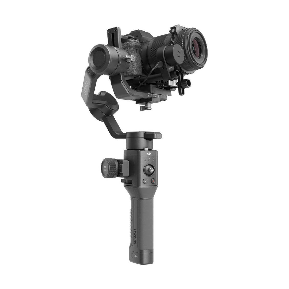 DJI Ronin SC Gimbal Stabilizer Pro Combo Kit - 3-Axis Handheld Stabilizer for DSLR & Mirrorless Cameras - Perfect for Vlogging, Filmmaking & Travel Videography