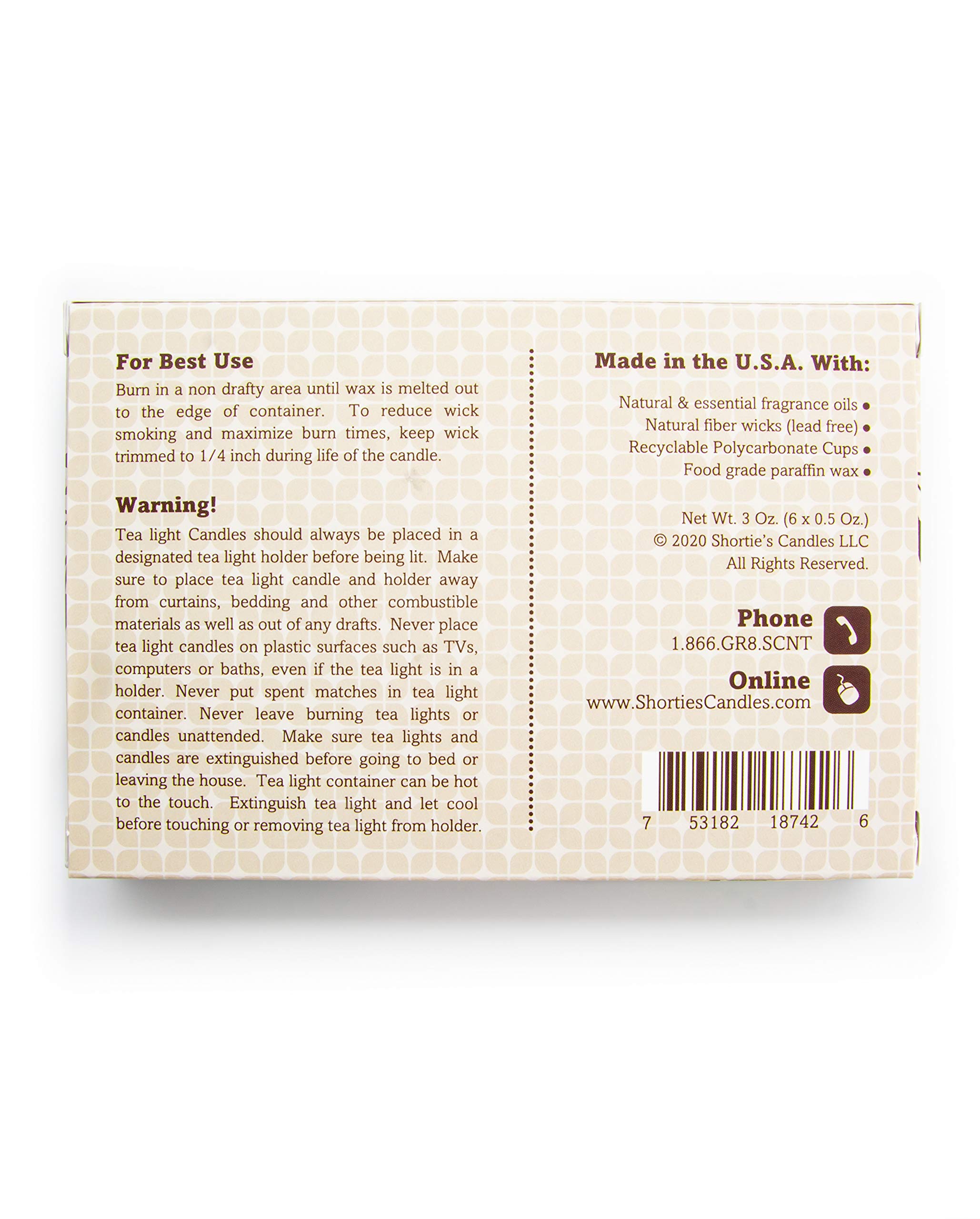 Premium Cotton Tealight Candles Bulk Pack - Highly Scented with Essential & Natural Oils - 24 White Tea Lights for Home Decor, Wedding, Spa & Relaxation - Made in USA - Fresh & Clean Collection
