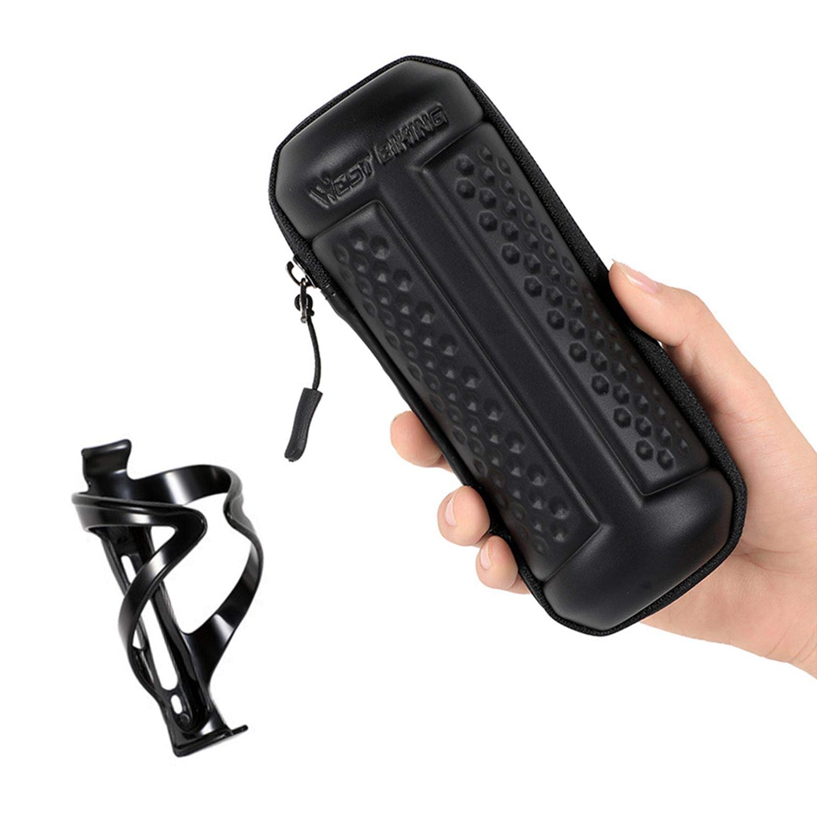 GUANGLU Waterproof Bike Tool Bag - Bicycle Repair Pouch with Sealed Zipper for Bottle Cage Mount | Perfect for Road Bikes, Mountain Bikes & Cycling Accessories Storage