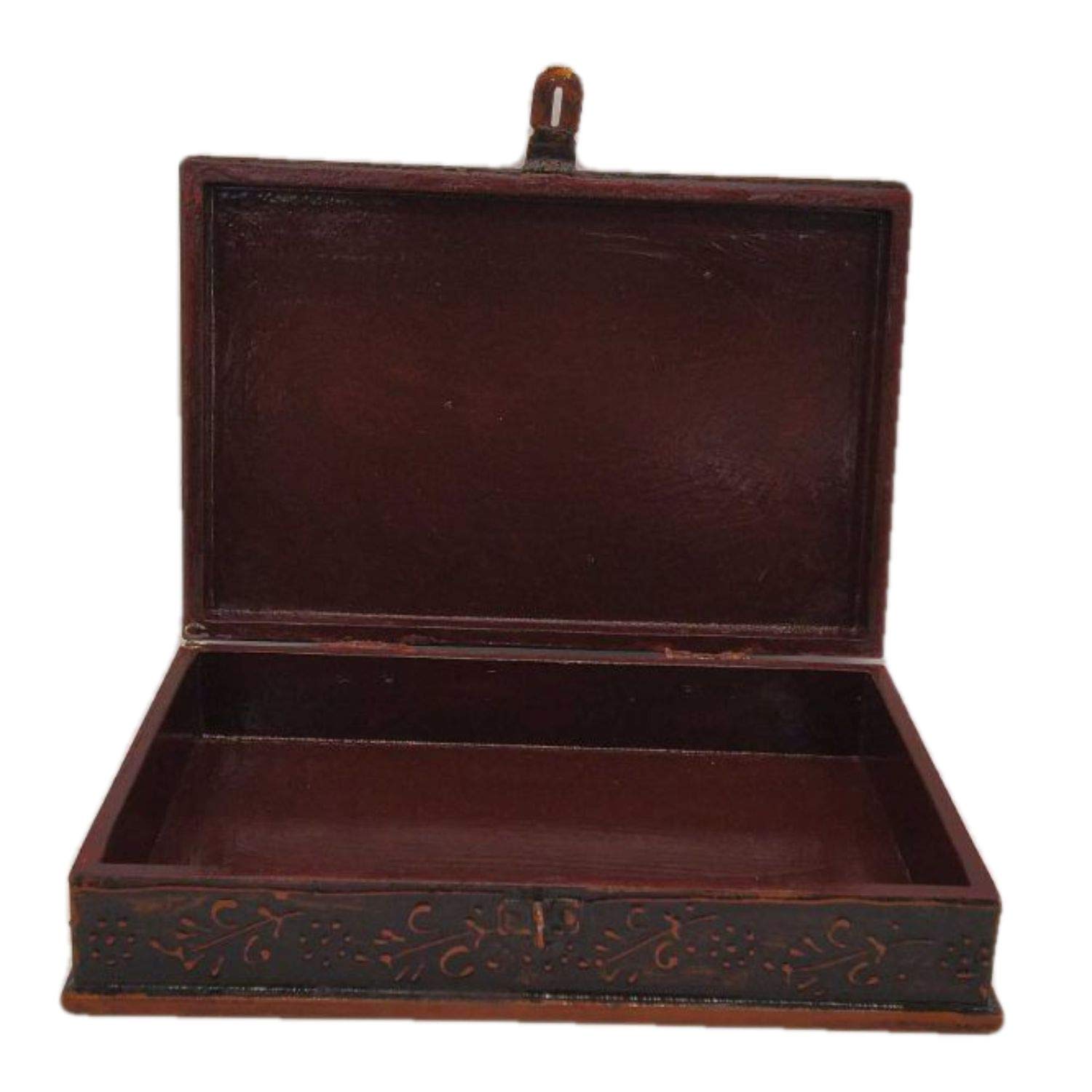 Handmade Jewelry Organizer Box - Premium Women's Jewelry Storage Case with Compartments | Award-Winning Indian Artisan Crafted | Perfect Gift for Birthdays, Anniversaries & Home Decor