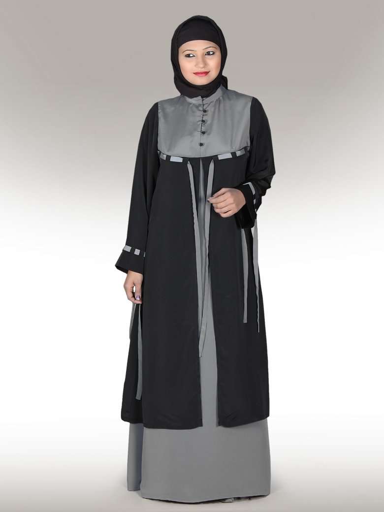 Elegant Amina Abaya - Modest Islamic Dress for Women - Perfect for Prayer, Eid, and Special Occasions