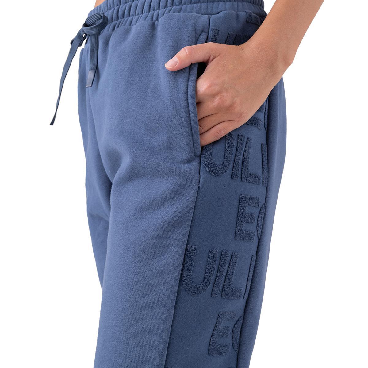 Equiline Women's Erito High Waist Fleece Sweatpants - Soft Joggers for Lounge, Yoga & Running - Comfortable Casual Pants for Women