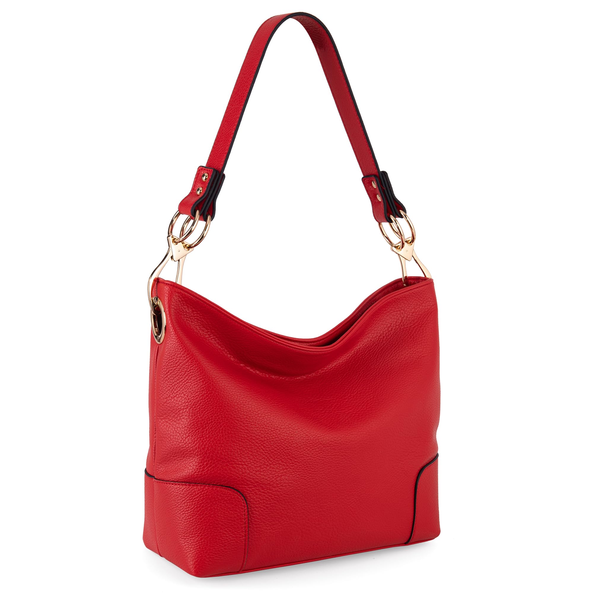 Montana West Medium Hobo Bag for Women - Top Handle Satchel Shoulder Purse Bucket Handbag - Perfect for Work, Travel & Everyday Use