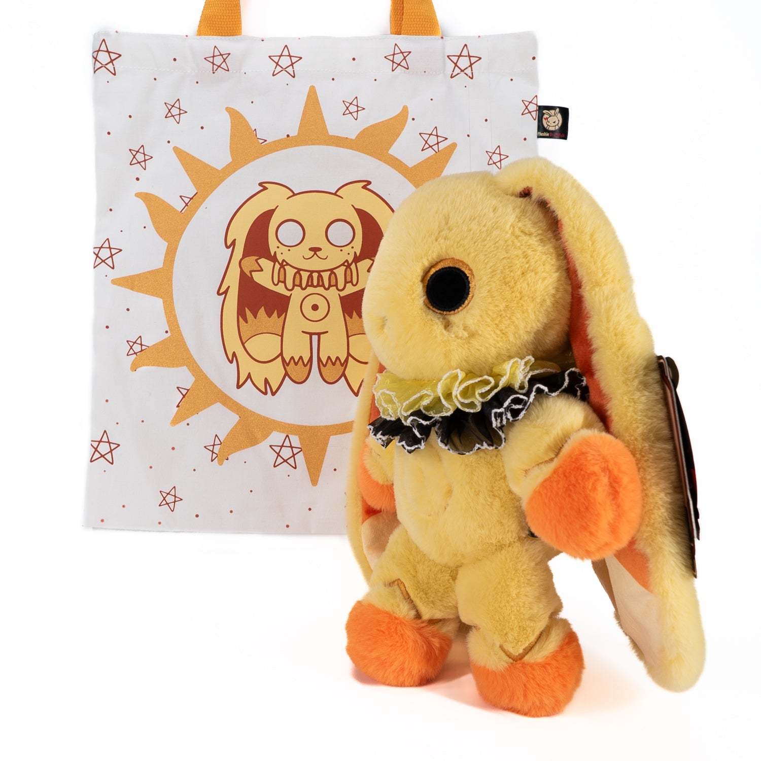 Plushie Dreadfuls Sun Bunny Stuffed Animal Toy - Soft Cute Bunny Plush for Kids, Gift & Home Decor | Perfect for Cuddling, Nursery Decor, and Easter Gifts
