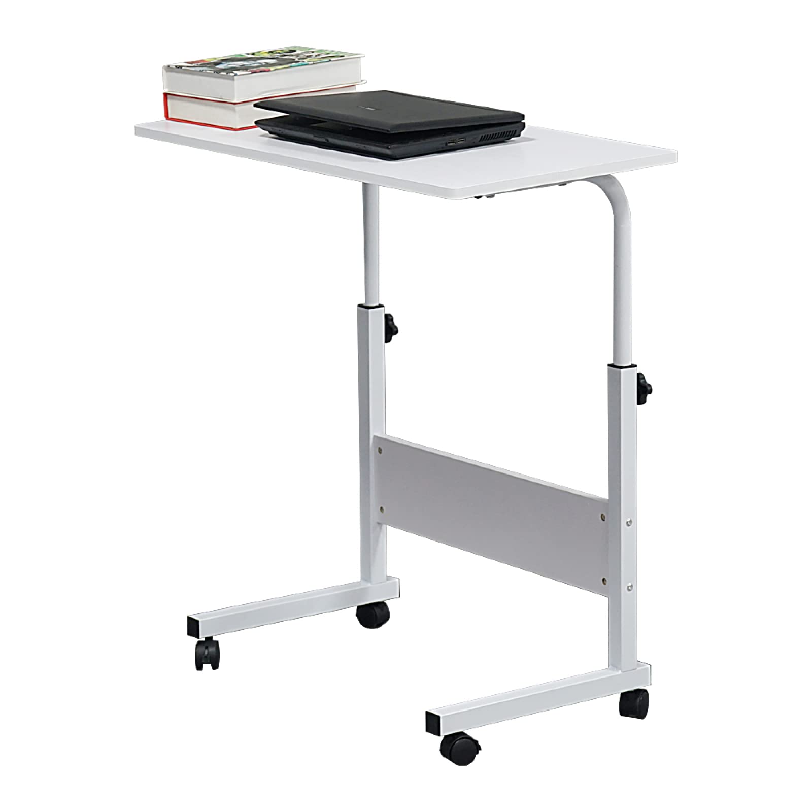 Adjustable Height Removable Side Table with Baffle - 31.5