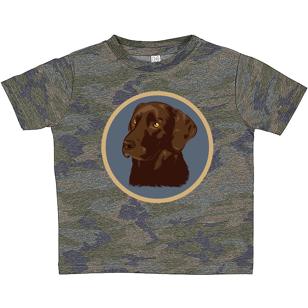 Inktastic Chocolate Labrador Retriever Dog Lover Baby T-Shirt - Cute Puppy Apparel for Dog Moms & Birthday Gifts
