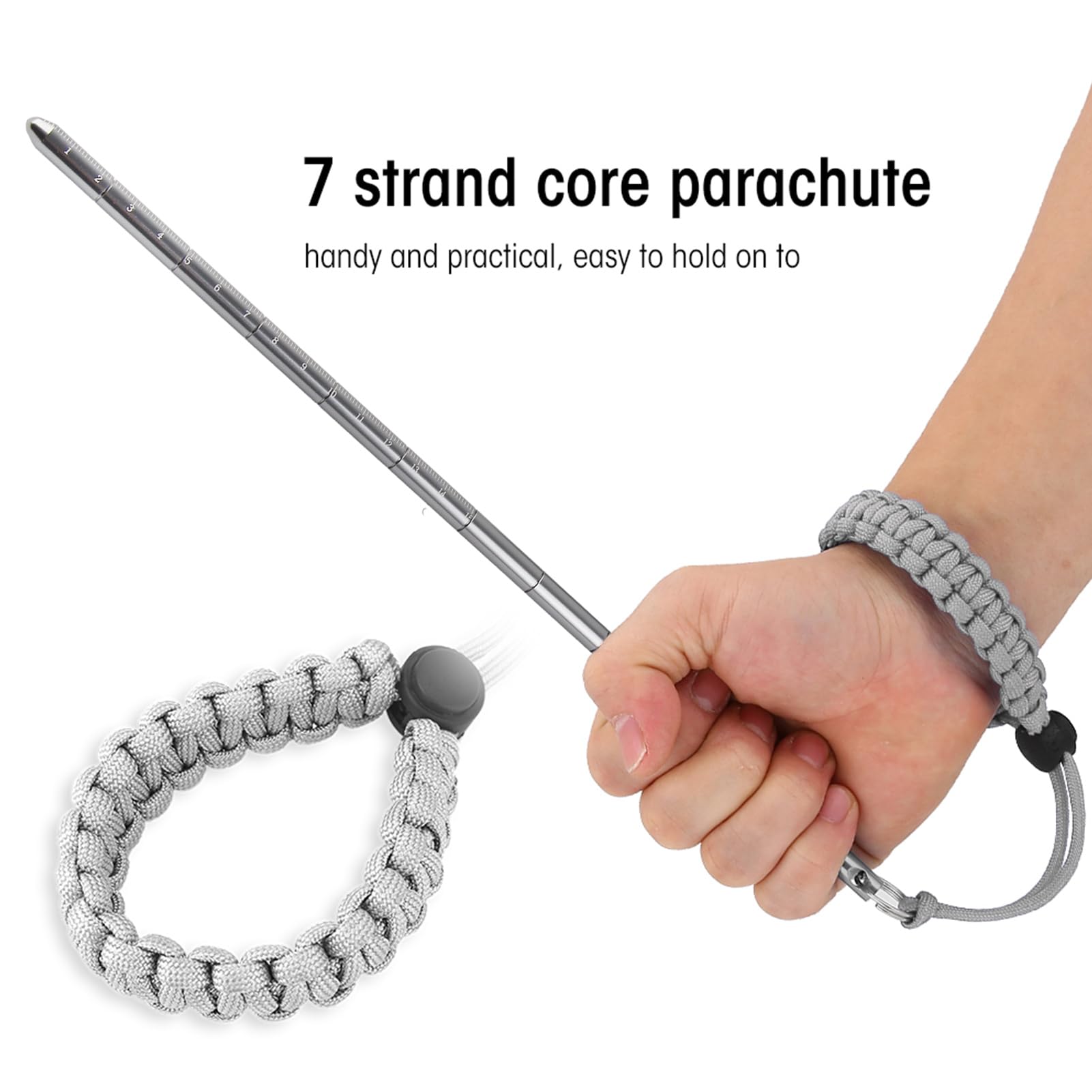 VGEBY Scuba Diving Stick - Underwater Noise Maker & Pointer with Parachute Lanyard for Professional Divers | Perfect for Underwater Communication, Training & Safety Signaling
