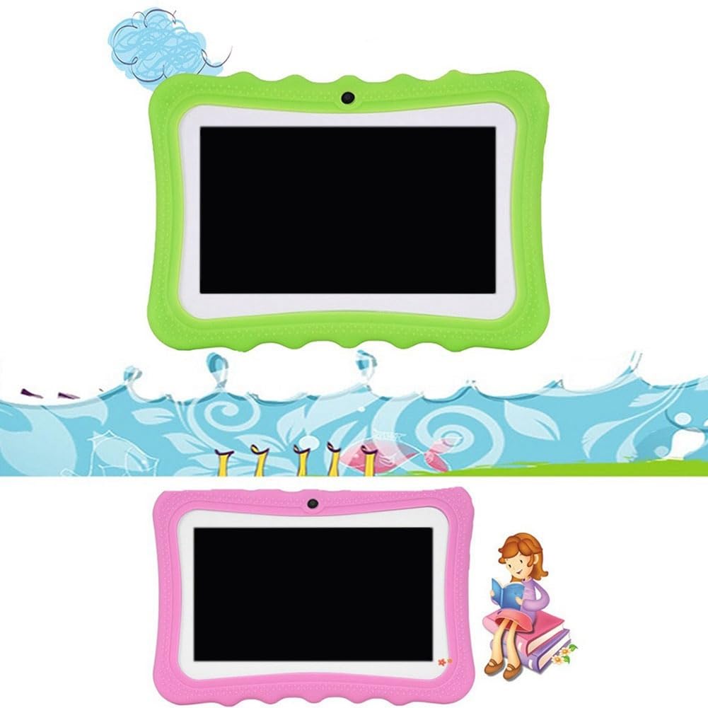 TYREE 7 Inch Android Tablet PC with Dual Camera, WiFi, 32GB Storage - Perfect for Online Learning, Gaming & Entertainment - Ideal Gift for Kids & Students (Blue)