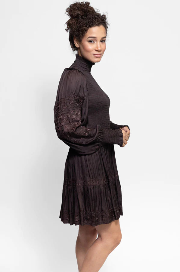 Elegant Angelica Black Dress for Women - Perfect for Evening Parties, Dates, and Special Occasions