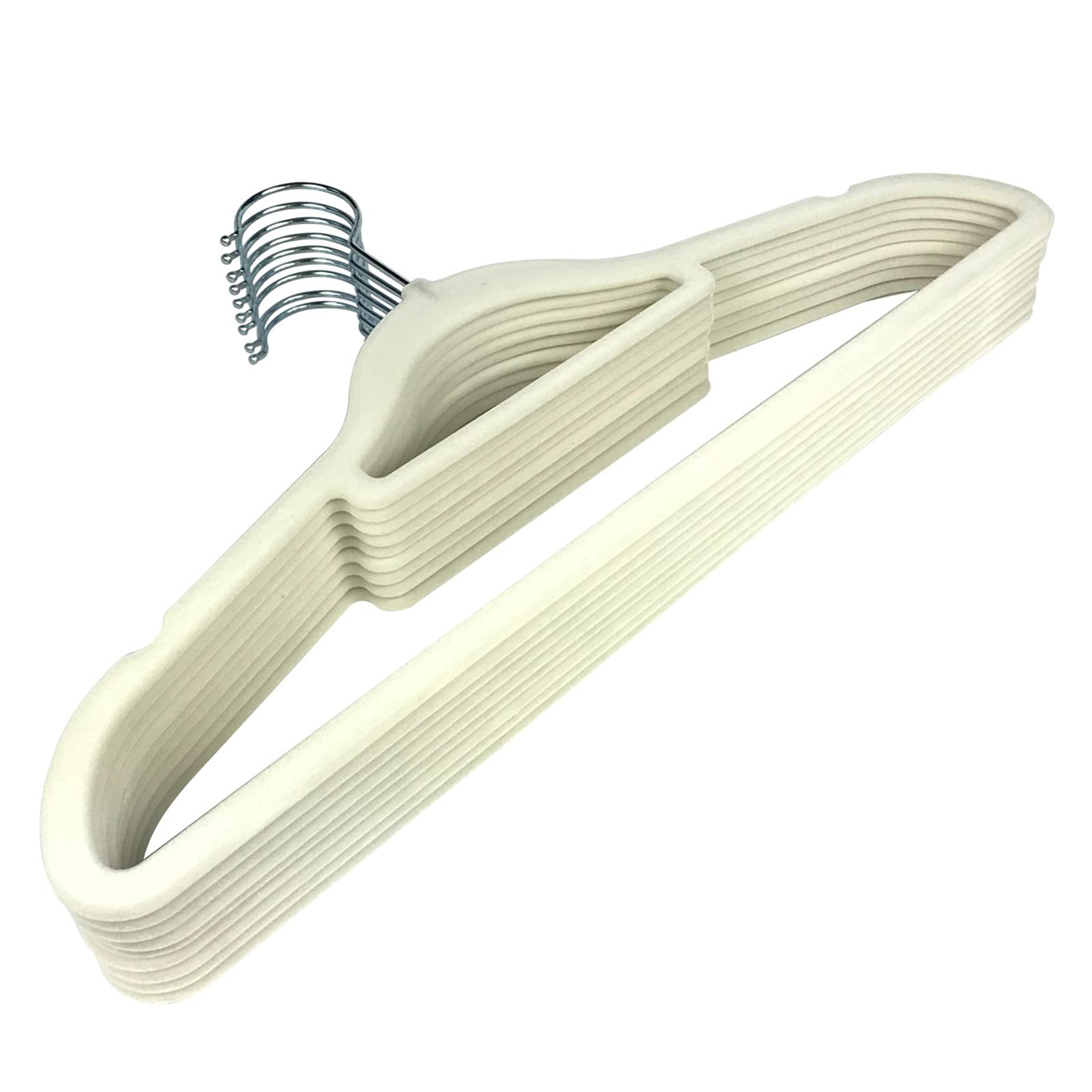 Heavy Duty Plastic Hangers for Coats, Jackets, Sweaters & Dress Clothes - BAILR Sturdy Plastic Suit Hangers for Women & Men - Perfect for Closet Organization, Laundry Room & Retail Stores
