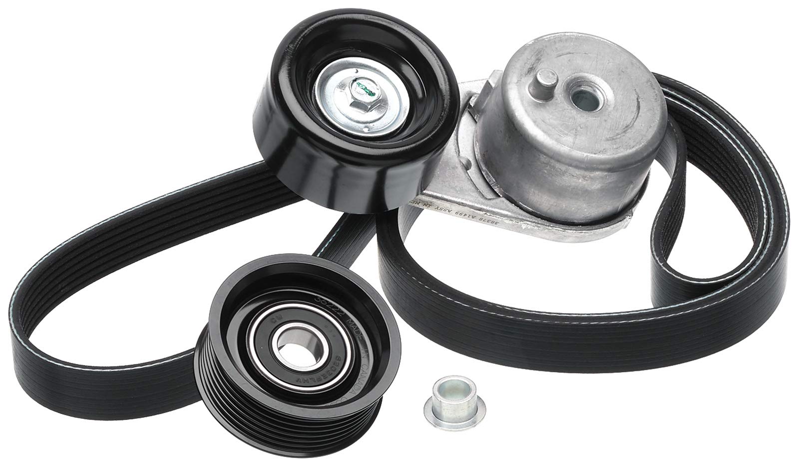 Gates 90K-38378A Complete Serpentine Belt Drive Component Kit - Replacement Belt & Tensioner for Smooth Engine Performance | Ideal for Automotive Repair & Maintenance