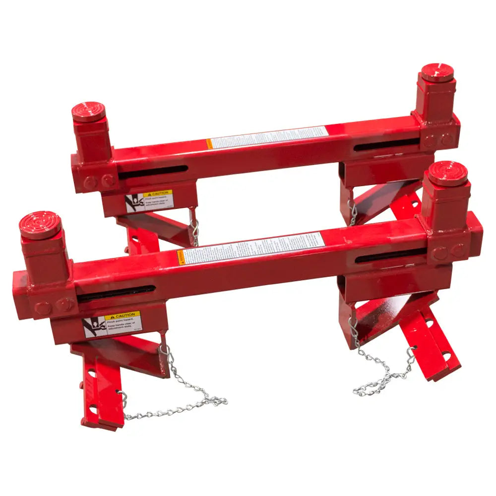 Challenger CLHM ELA 90A End Lift Adapter - Heavy Duty 9,000 lbs Capacity (Pair) - Perfect for Forklift Attachments & Warehouse Equipment