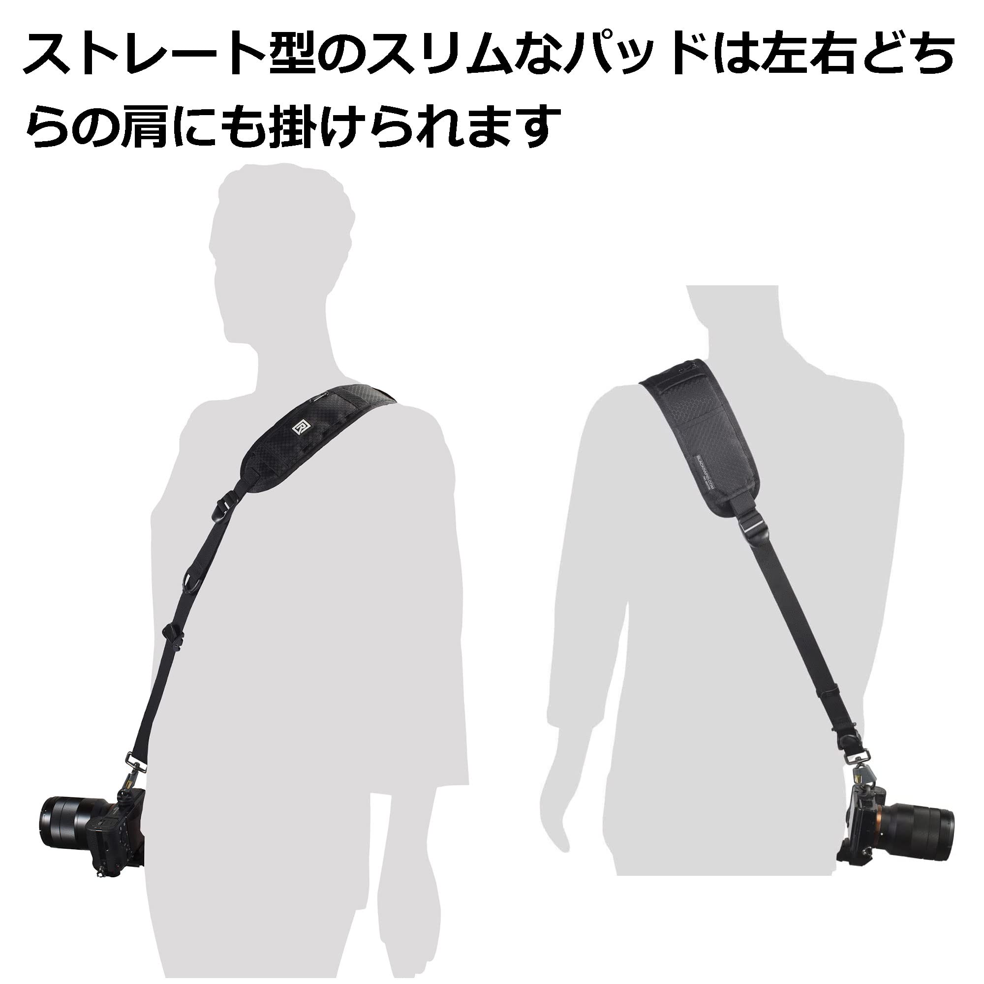 BLACKRAPID RS-4 Retro Classic Camera Sling Strap - Adjustable DSLR SLR Mirrorless Camera Neck Strap for Right & Left Handed Photographers - Perfect for Travel, Street & Wedding Photography