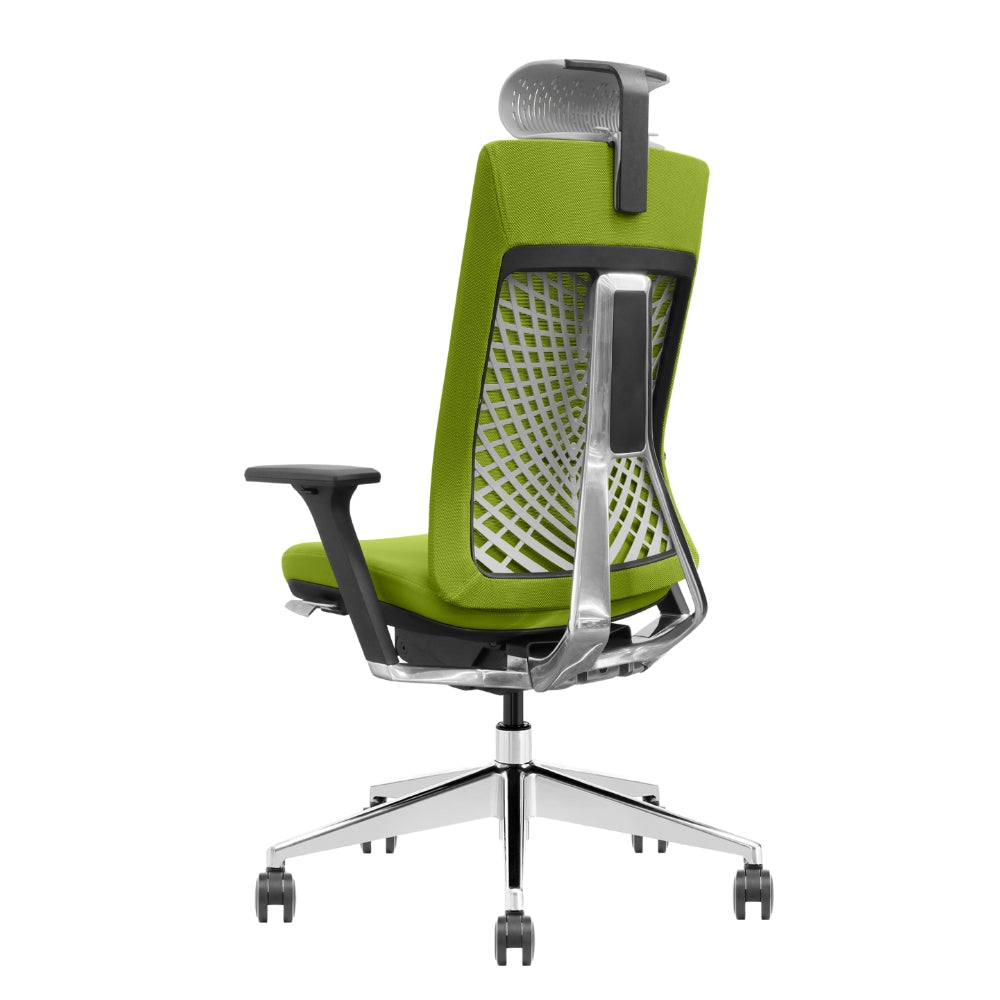 Ergonomic High Back Office Chair with Lumbar Support - Adjustable Swivel Desk Chair for Home & Work, Perfect for Long Hours Sitting & Back Pain Relief
