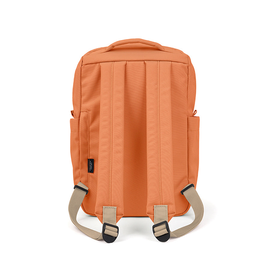 HELLOLULU Mini Carter All Day Backpack - Lightweight & Durable Women's Travel Backpack, Pale Orange - Perfect for Work, School & Daily Commute