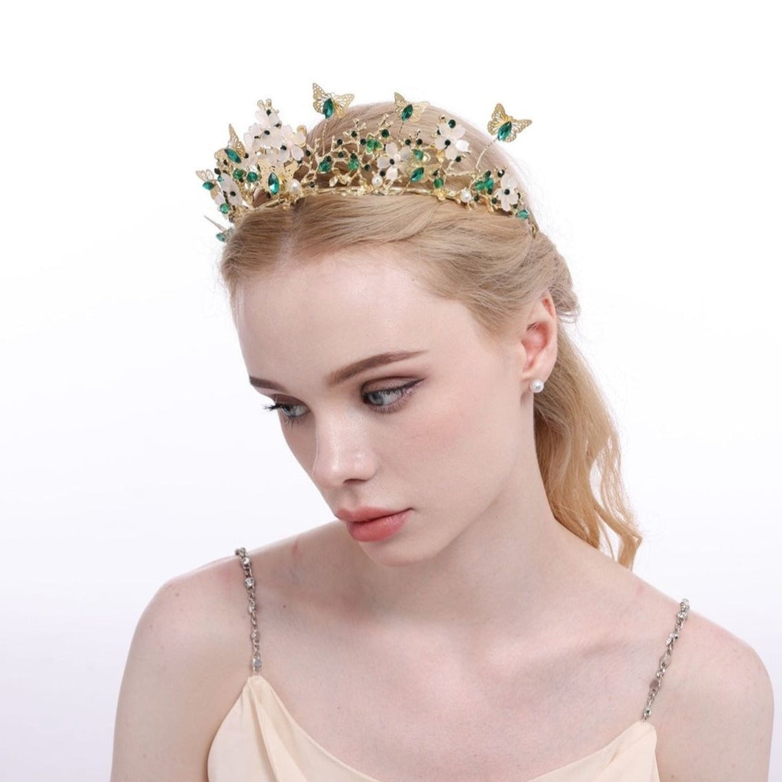Wholesale Multiple Colors Bridal Tiara (SG1419) - Perfect for Weddings, Prom, Pageants & Special Occasions